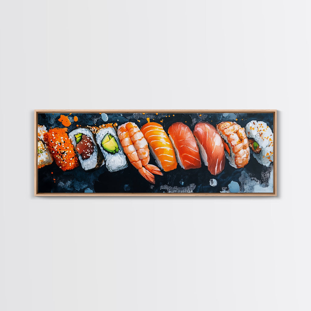 Wabi Sabi Sushing Painting Print