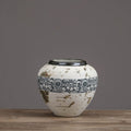Ceramic Vase Decoration Of Flower Arrangement In Living Room