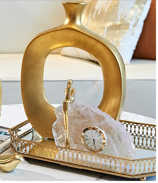 Gold Vase Decoration