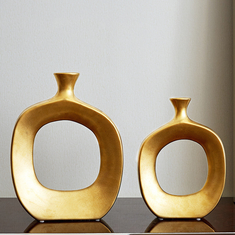 Gold Vase Decoration