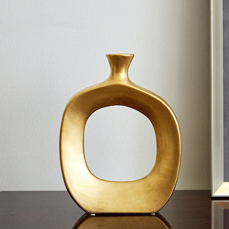 Gold Vase Decoration