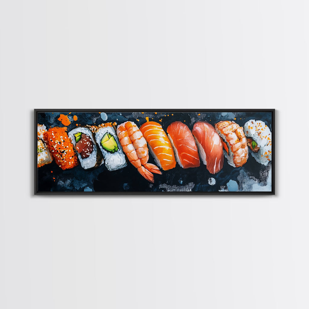Wabi Sabi Sushing Painting Print