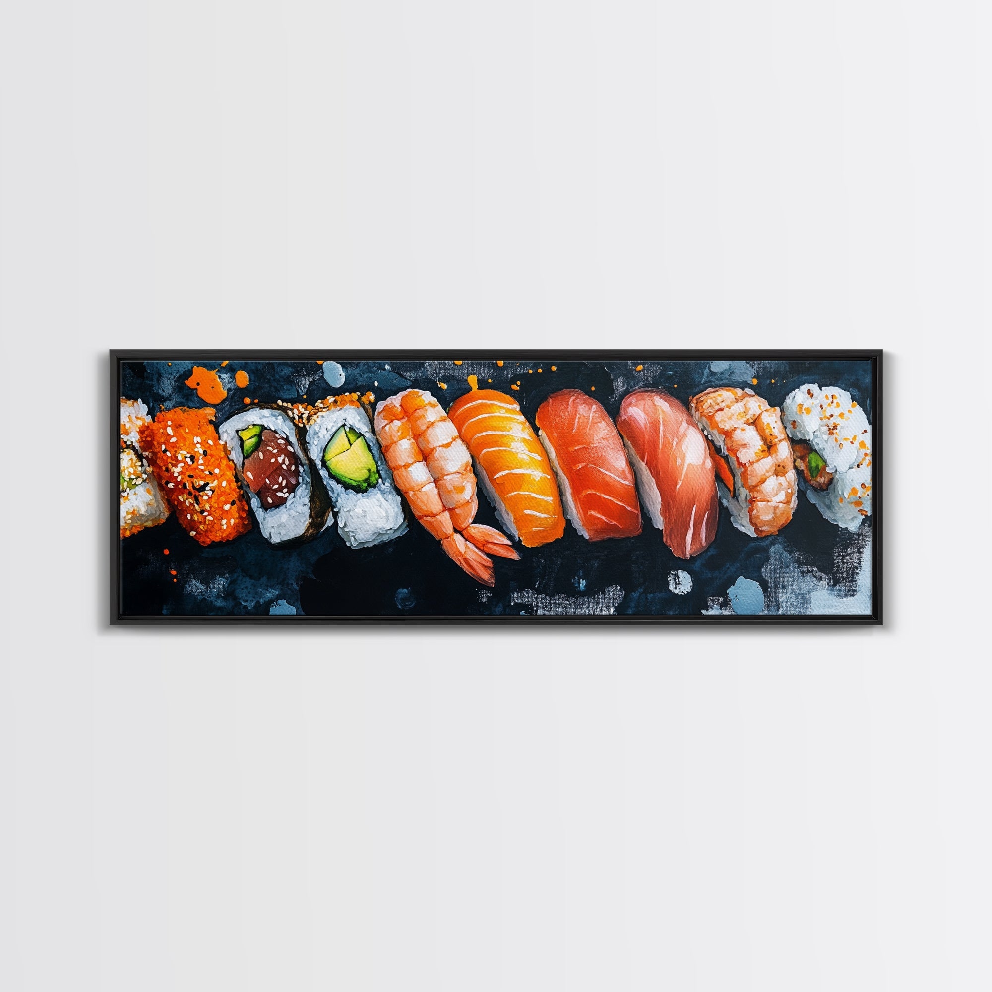 Wabi Sabi Sushing Painting Print