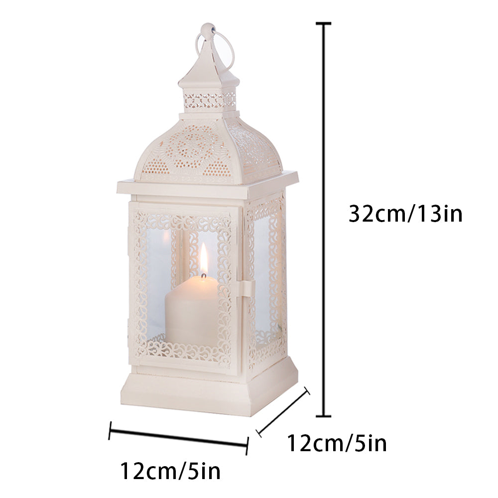 Rustic Metal Decorative Candle