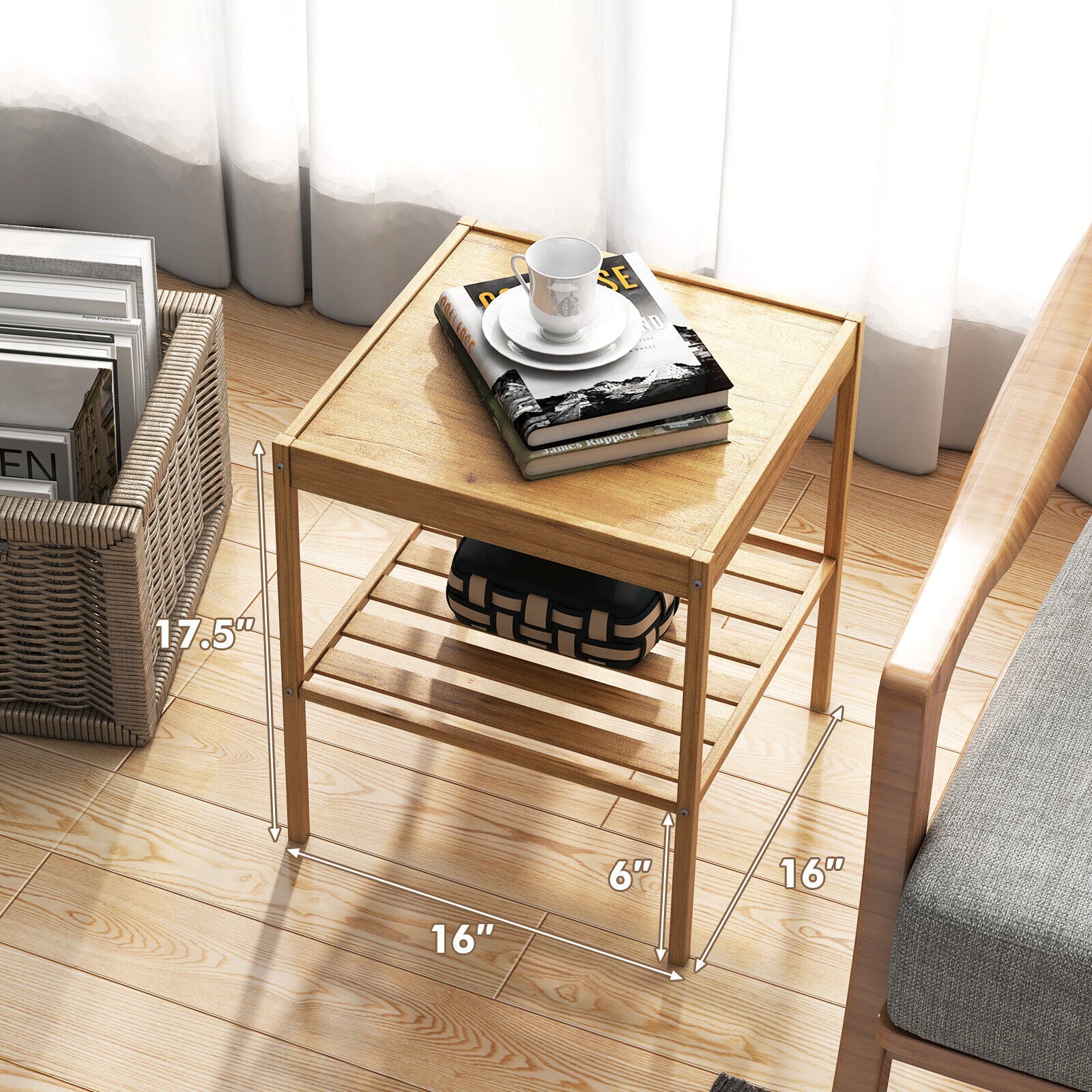 Bamboo Nightstand