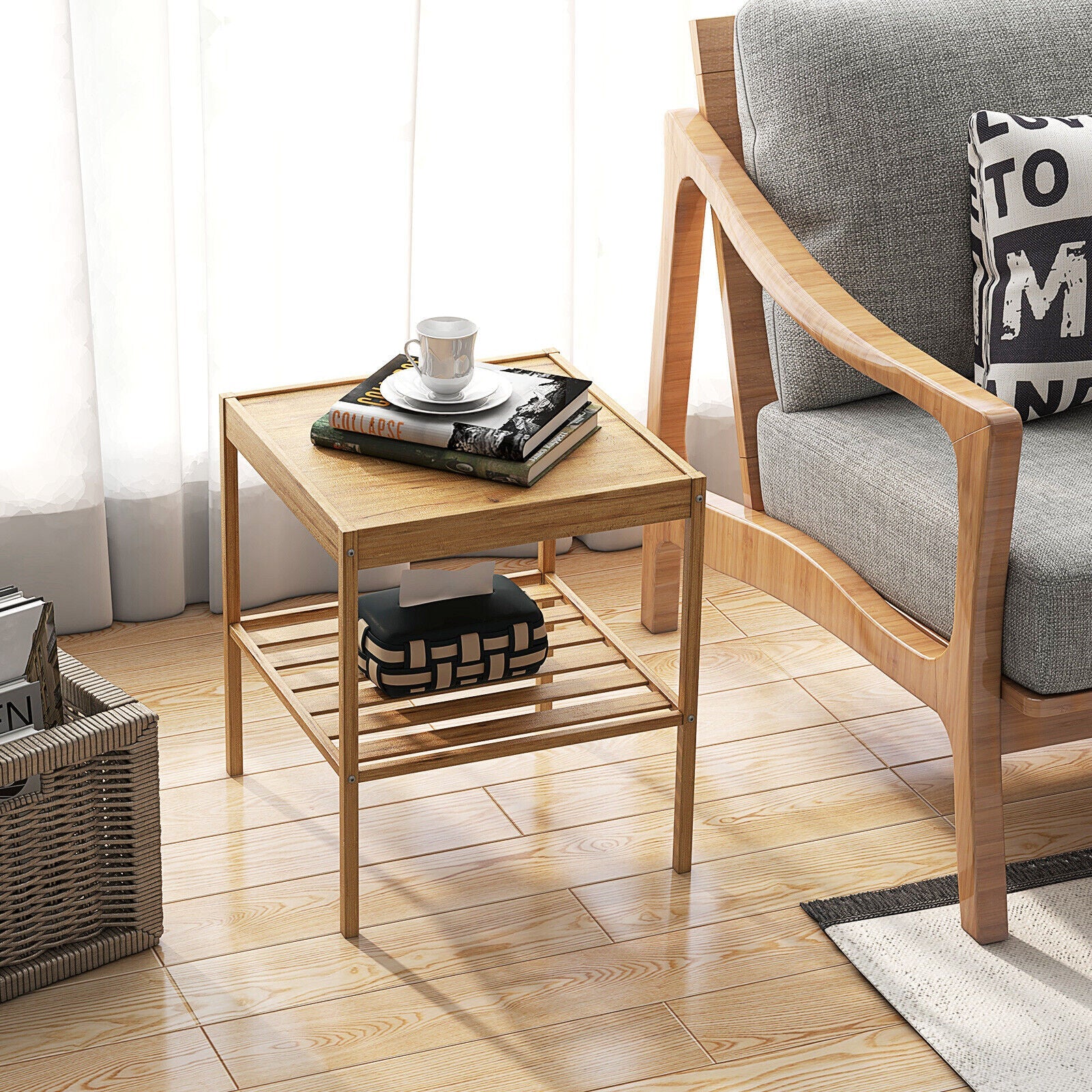 Bamboo Nightstand