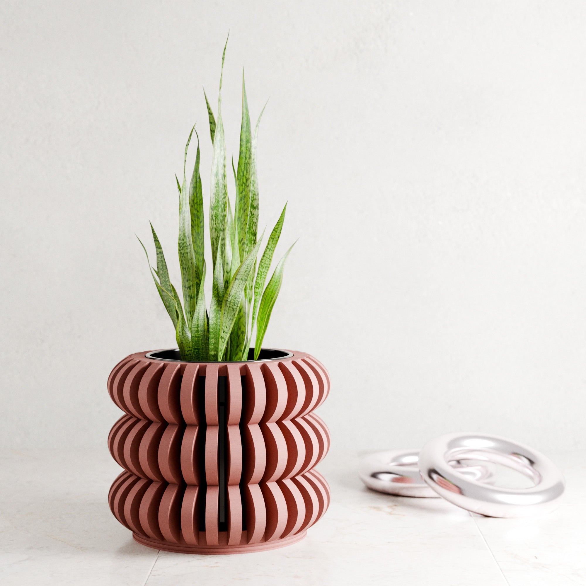 Triple Bubble Orchid Planter