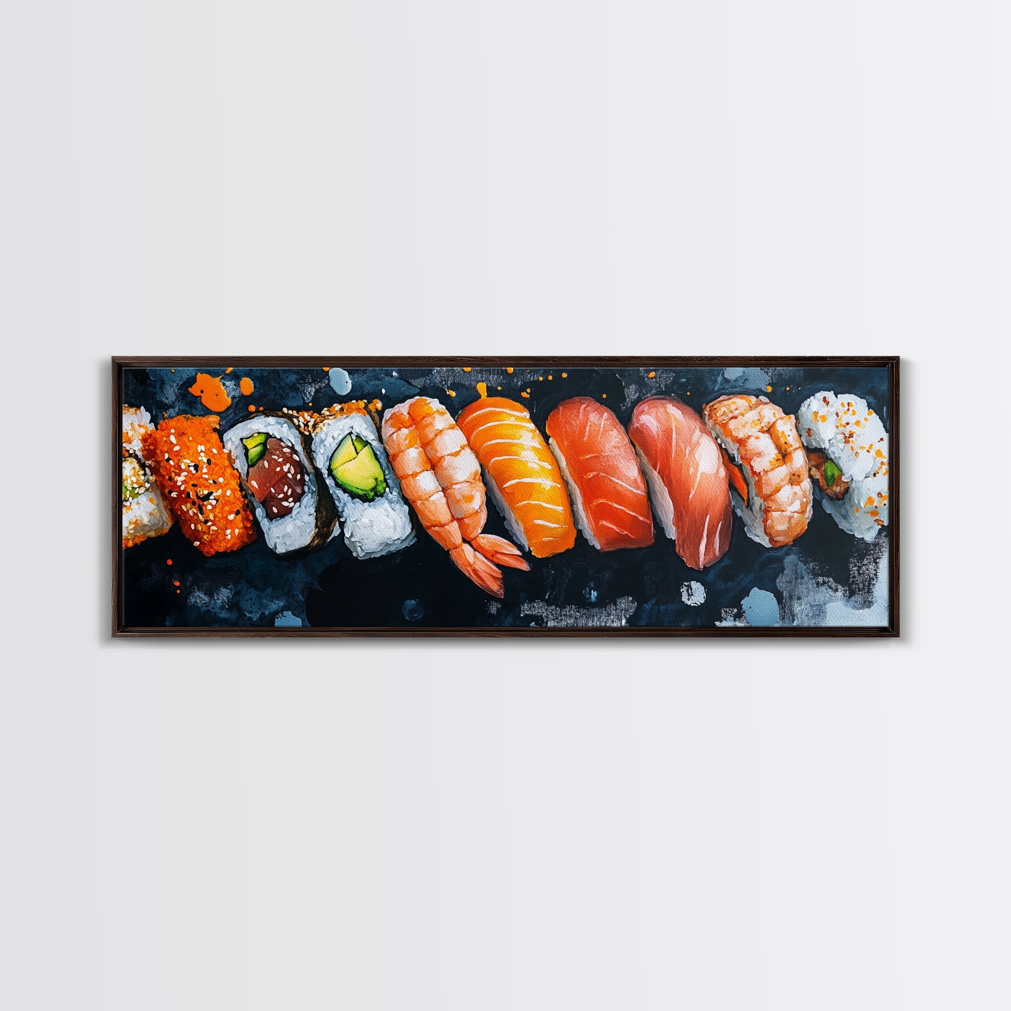 Wabi Sabi Sushing Painting Print