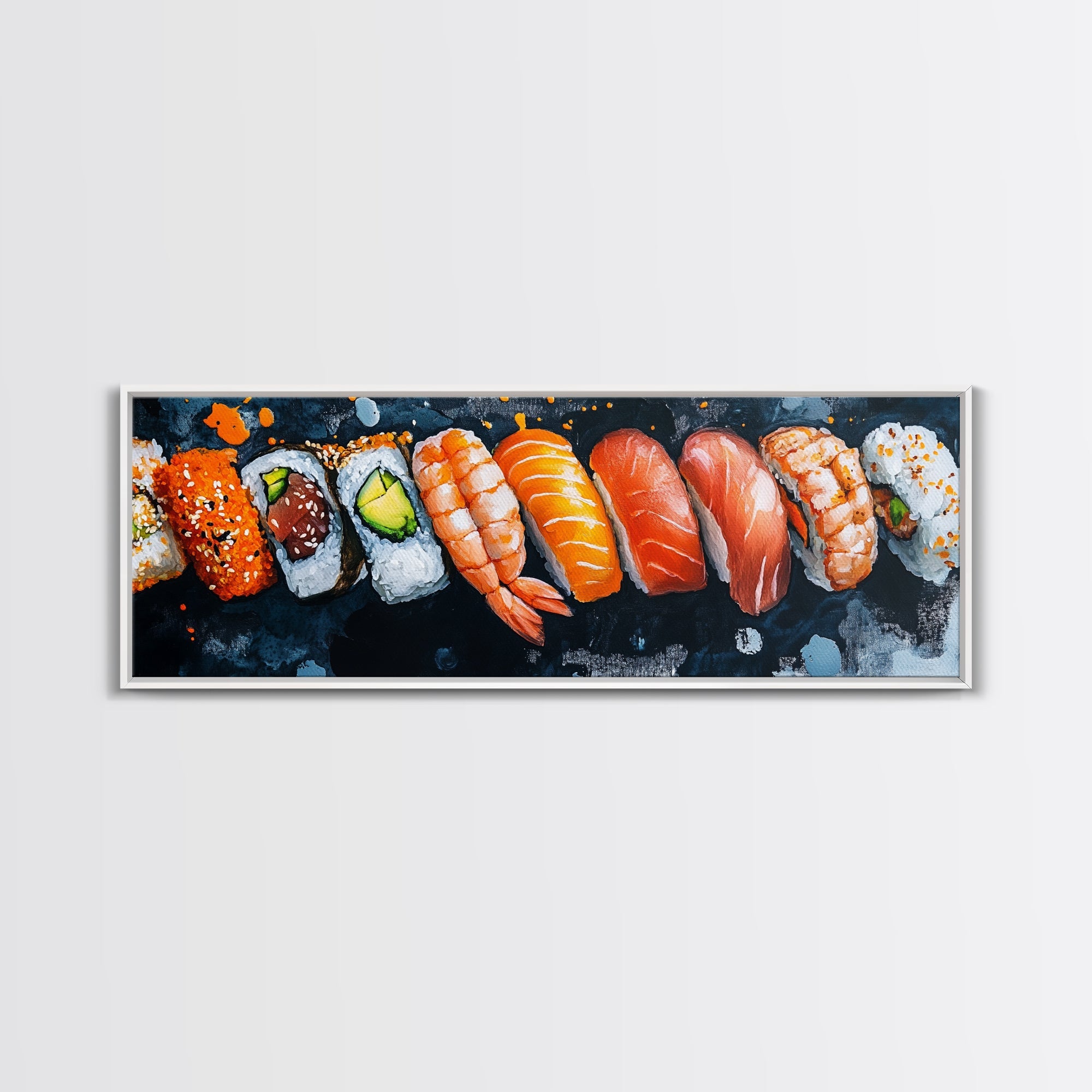 Wabi Sabi Sushing Painting Print