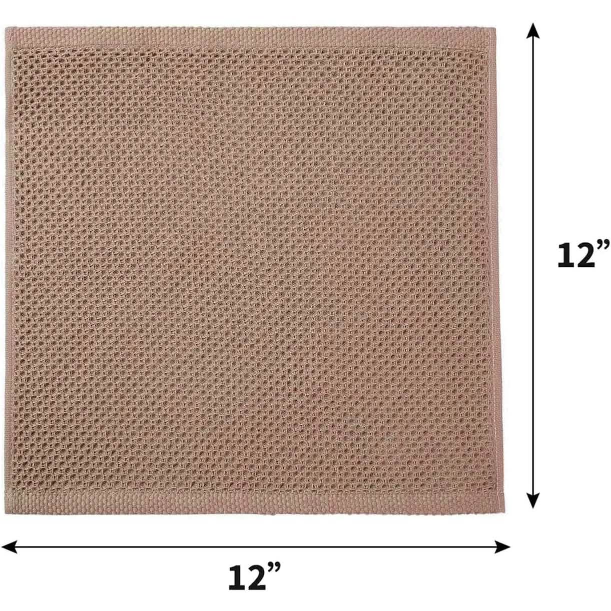 Cotton Waffle Woven Kitchen Towels 6-pack