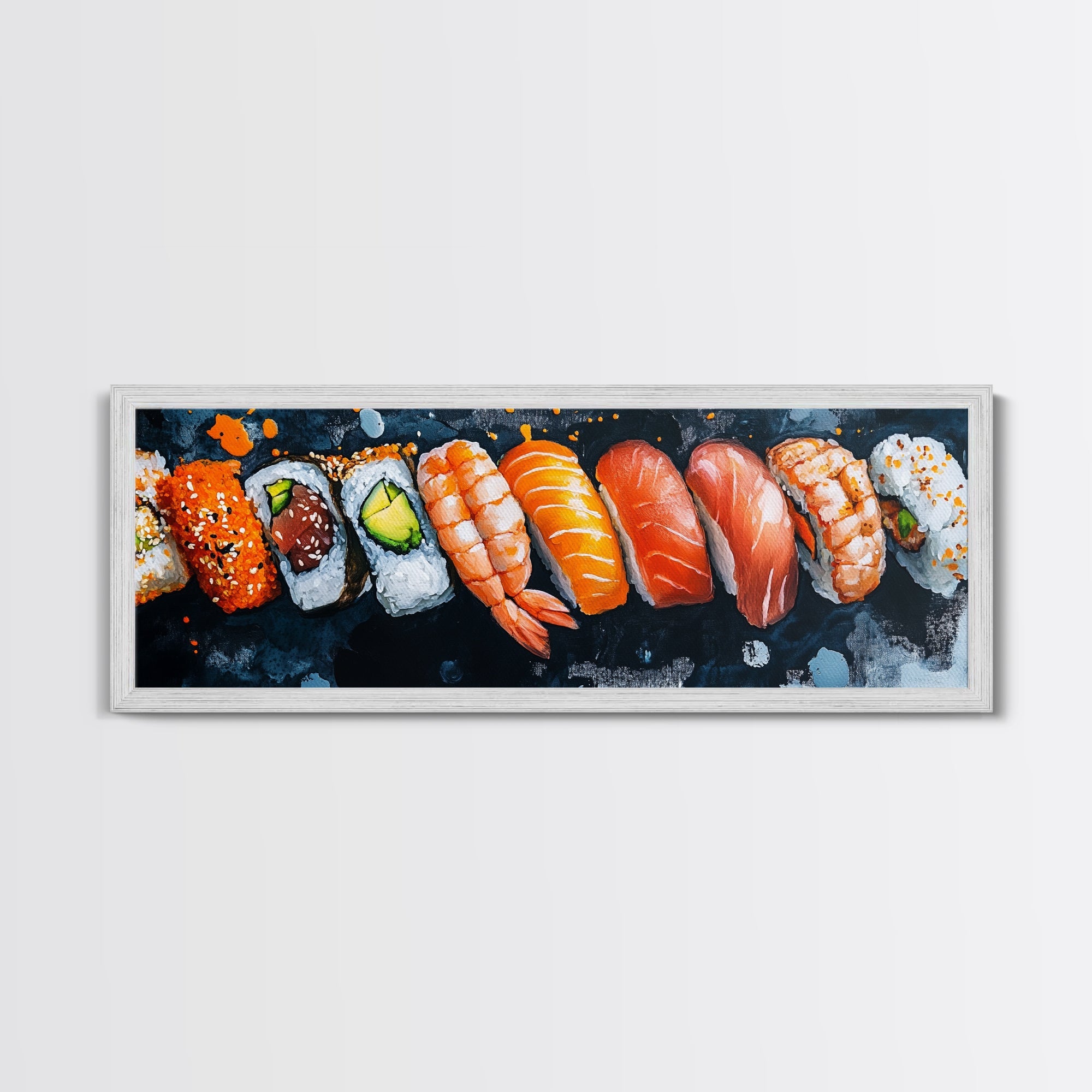 Wabi Sabi Sushing Painting Print