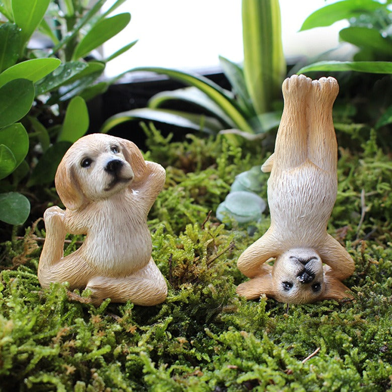 Mini Puppy Garden Ornament