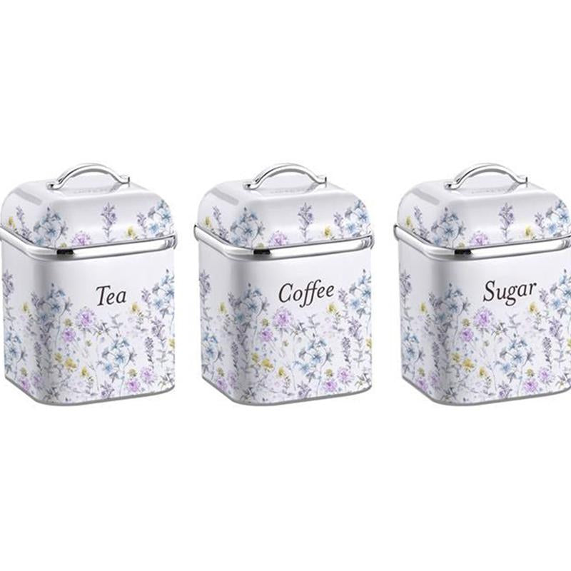 Laura Ashley 3Pc Canister Set