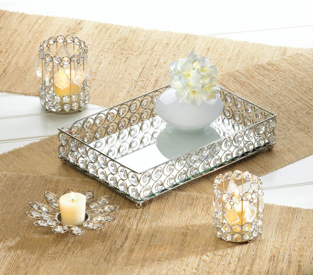 Shimmer Jeweled Tray