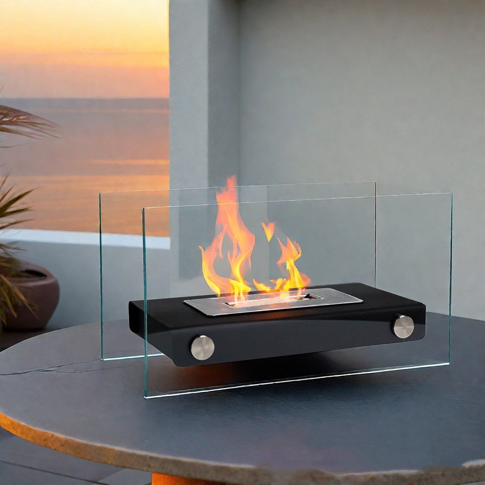 Tabletop ethanol fireplace