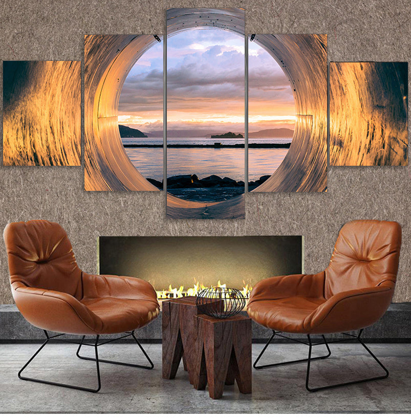 Sunset Seascape Canvas Art
