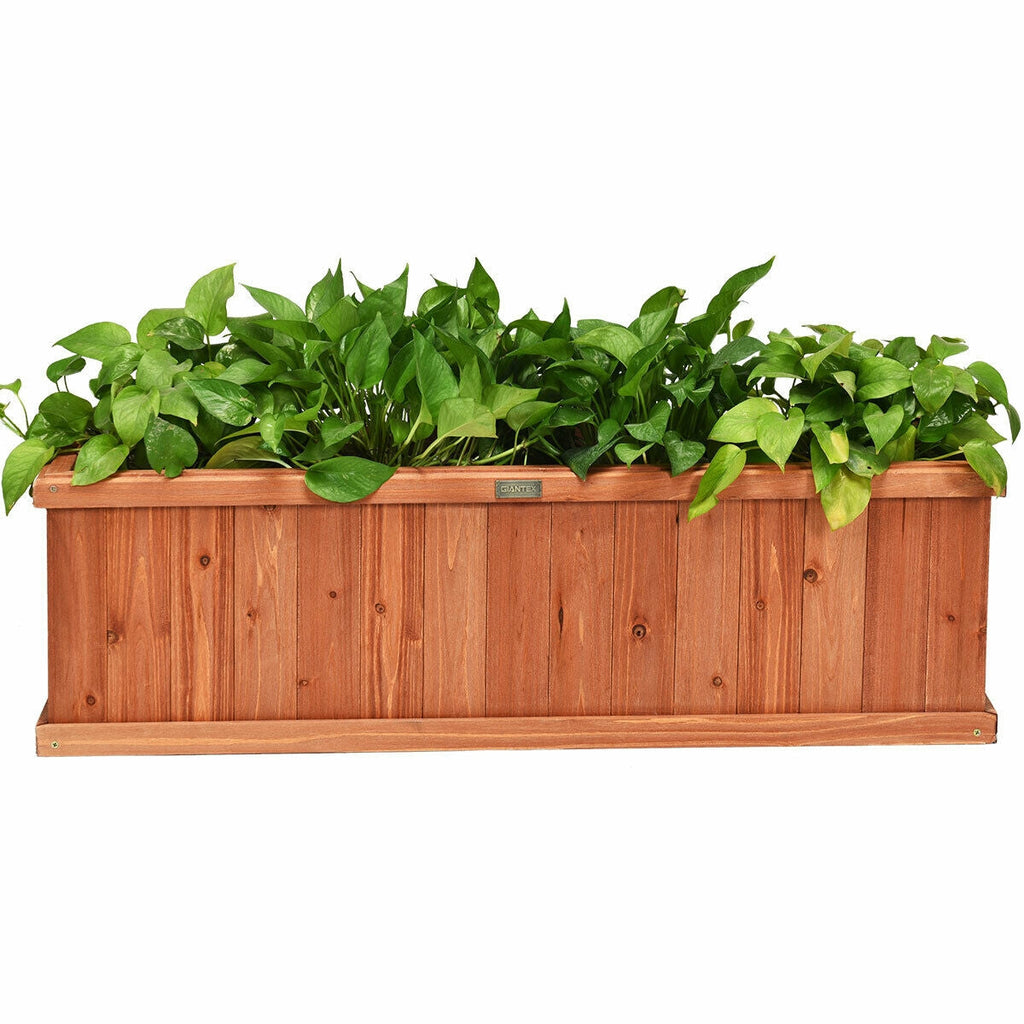 Wooden Decorative Planter Box