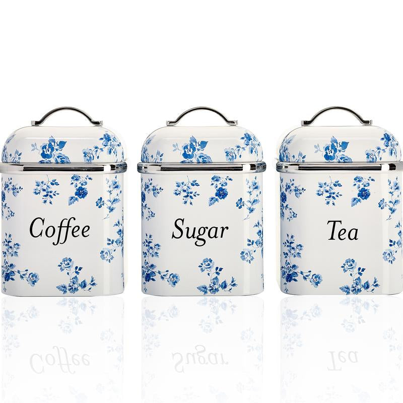 Laura Ashley 3Pc Canister Set