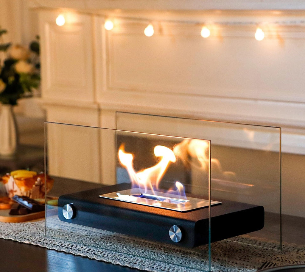 Tabletop ethanol fireplace
