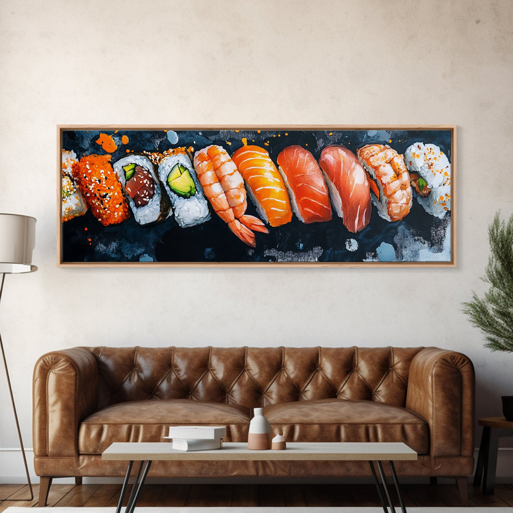 Wabi Sabi Sushing Painting Print