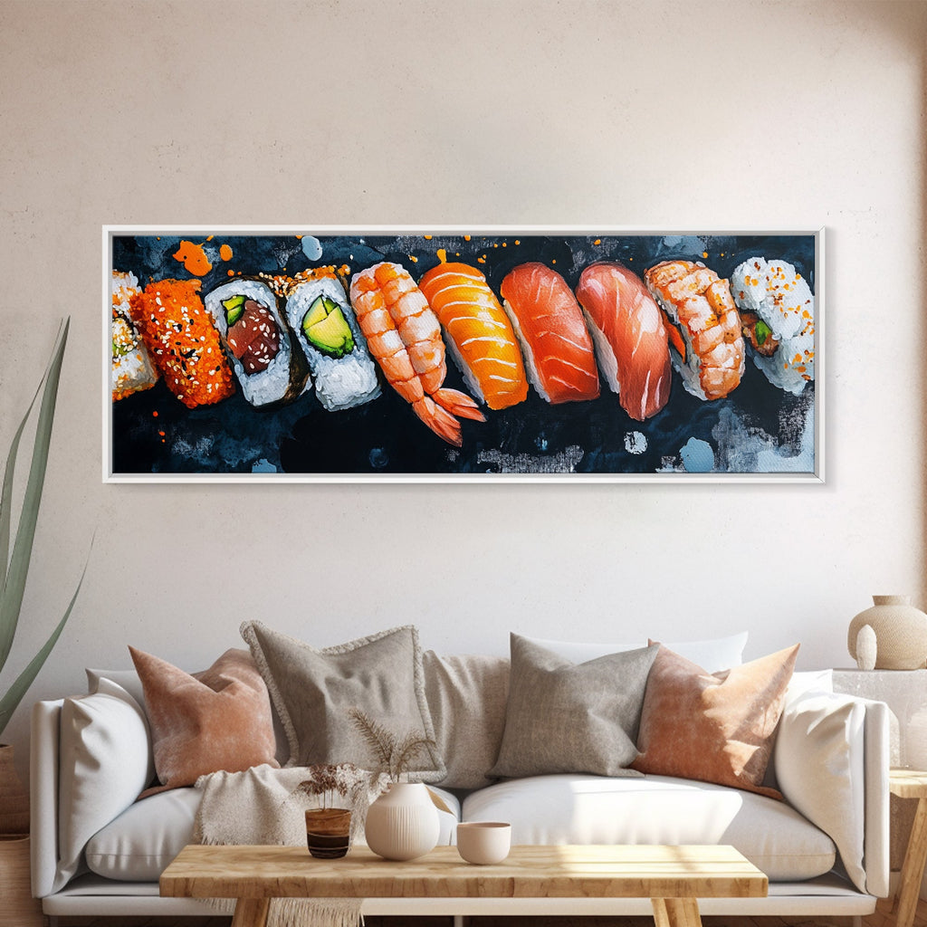 Wabi Sabi Sushing Painting Print