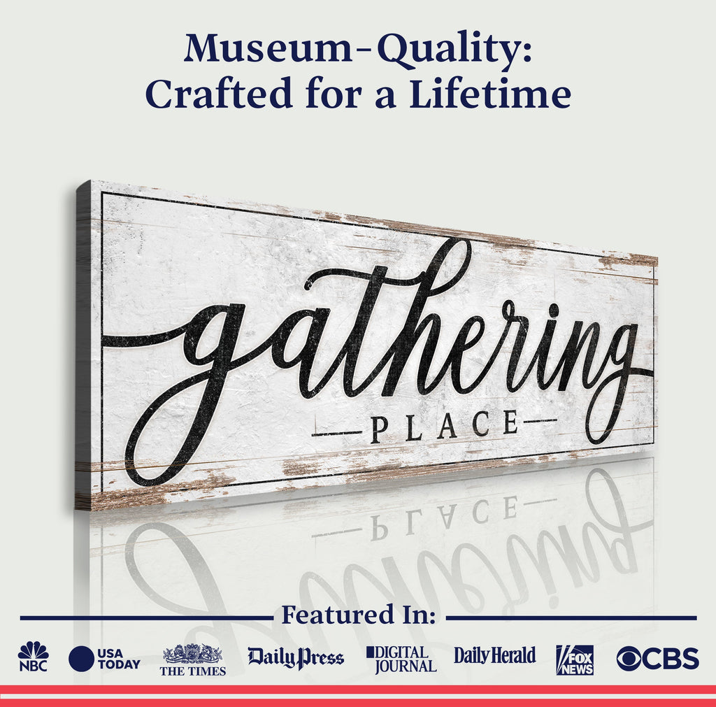 Gathering Place - Kitchen Sign