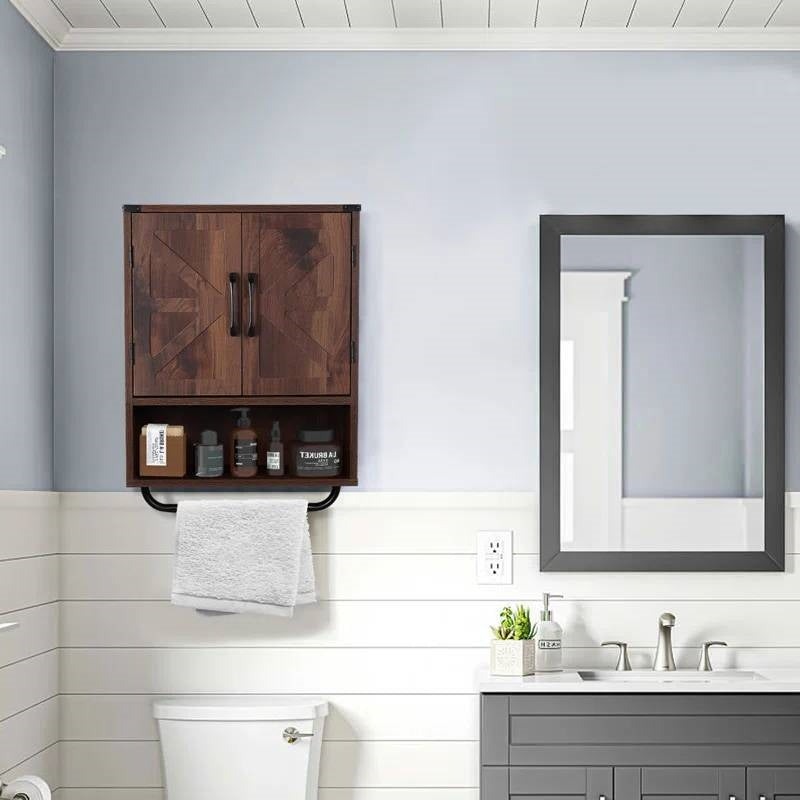 Farmhouse Bathroom Wall Cabinet