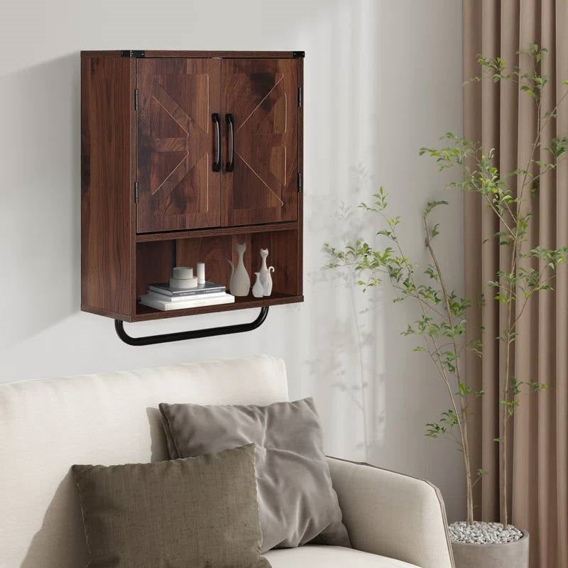 Farmhouse Bathroom Wall Cabinet