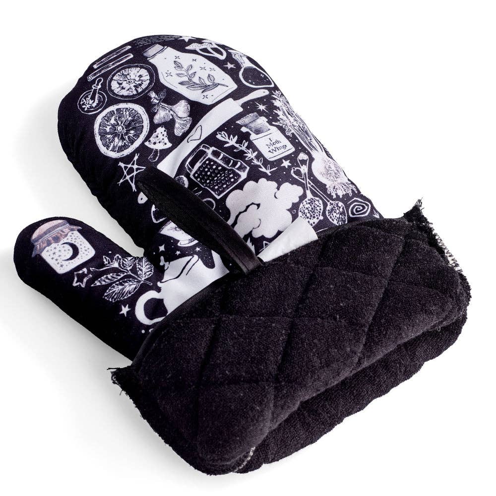 Kitchen Witch Oven Mitt