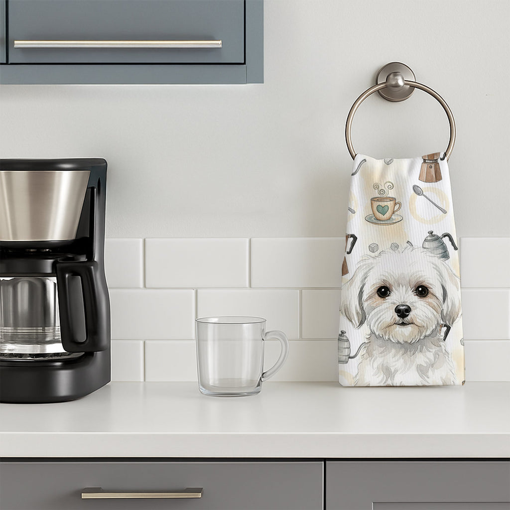 Maltese Coffee Bar Kitchen Towel