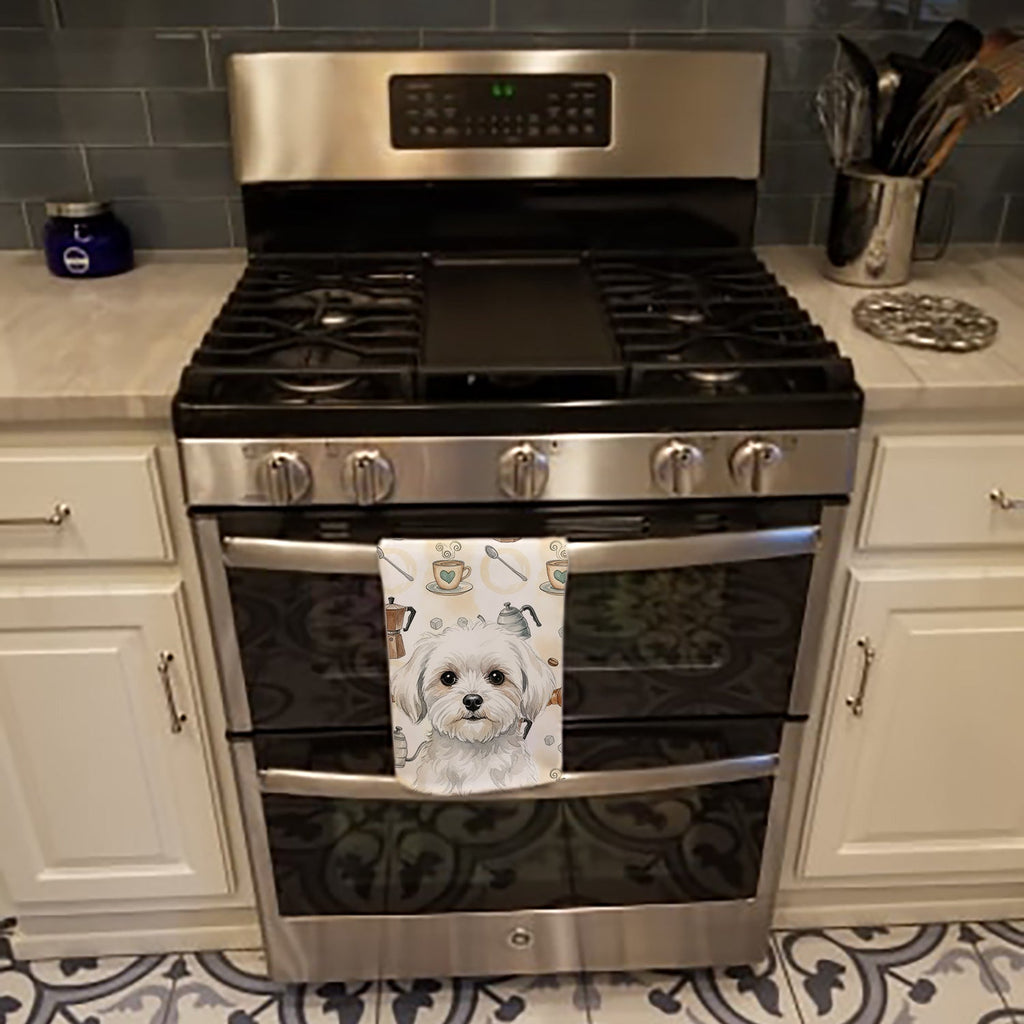 Maltese Coffee Bar Kitchen Towel