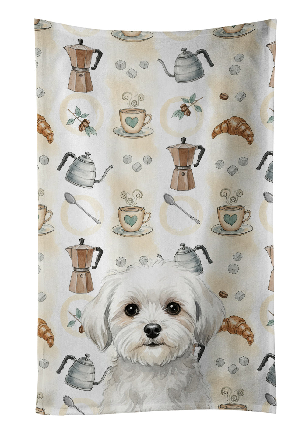Maltese Coffee Bar Kitchen Towel