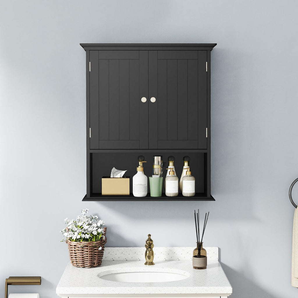 Wall Mount Bathroom Cabinet Storage Organizer