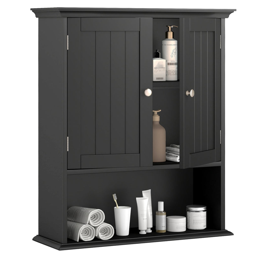 Wall Mount Bathroom Cabinet Storage Organizer