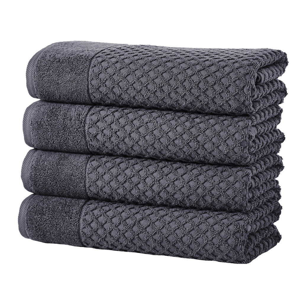 Cotton Diamond Bath Towel Set - Grayson Collection