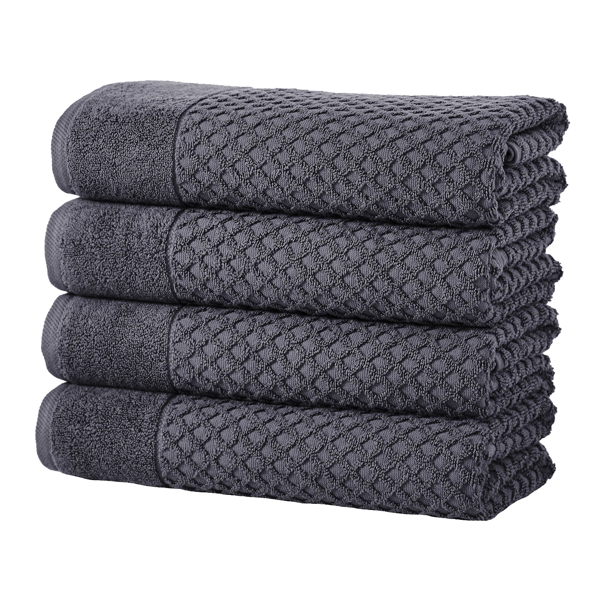 Cotton Diamond Bath Towel Set - Grayson Collection
