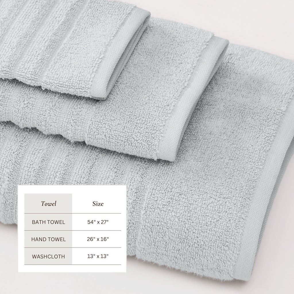 Combed Cotton Bath Towel Set - Karina Collection