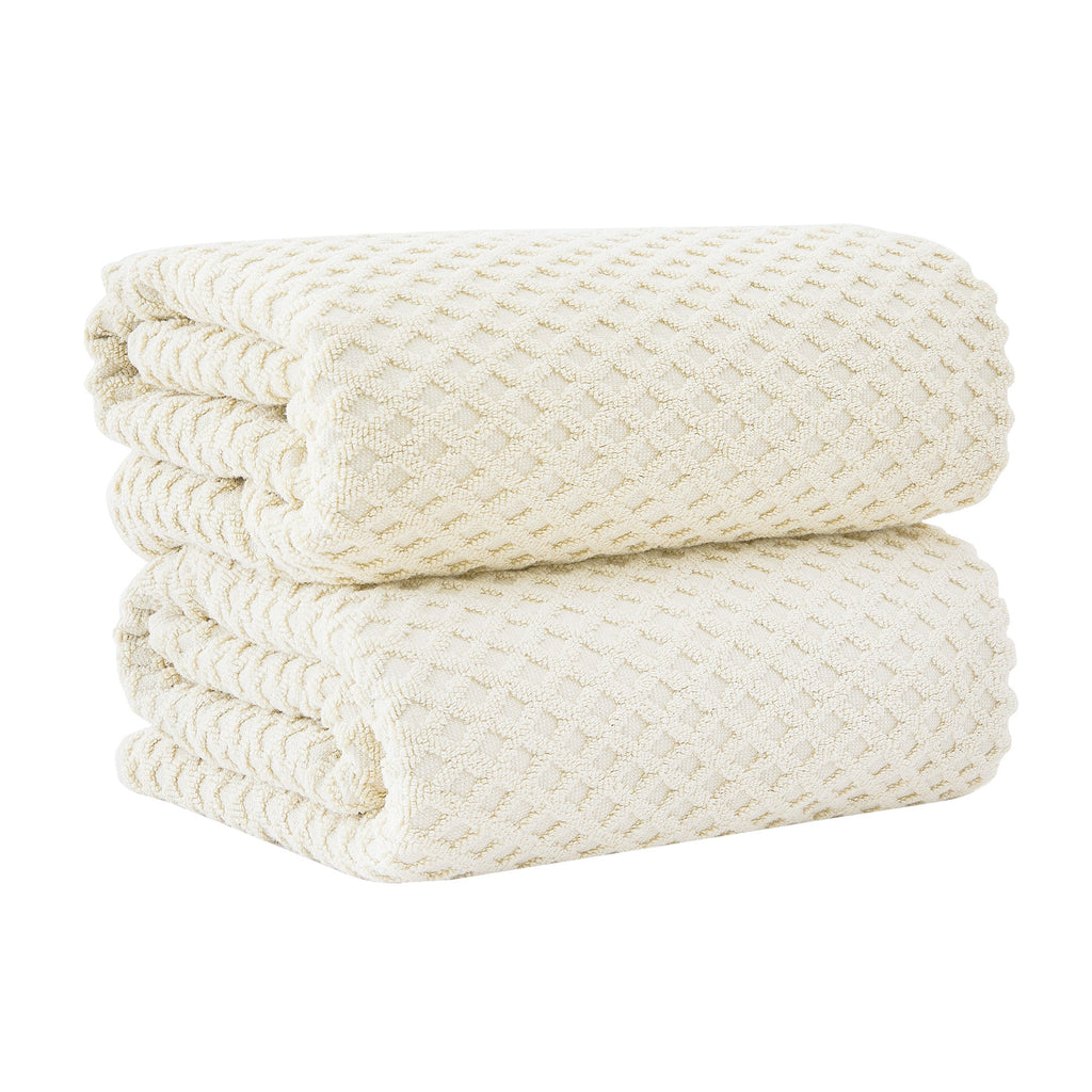 Cotton Diamond Bath Towel Set - Grayson Collection