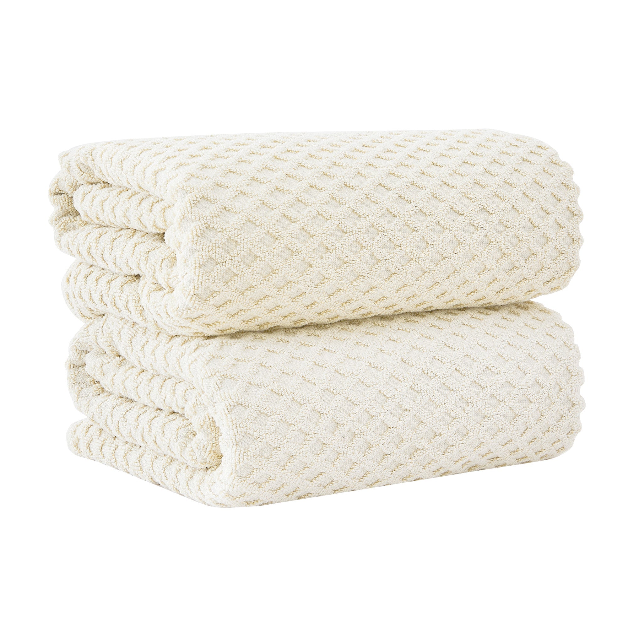 Cotton Diamond Bath Towel Set - Grayson Collection