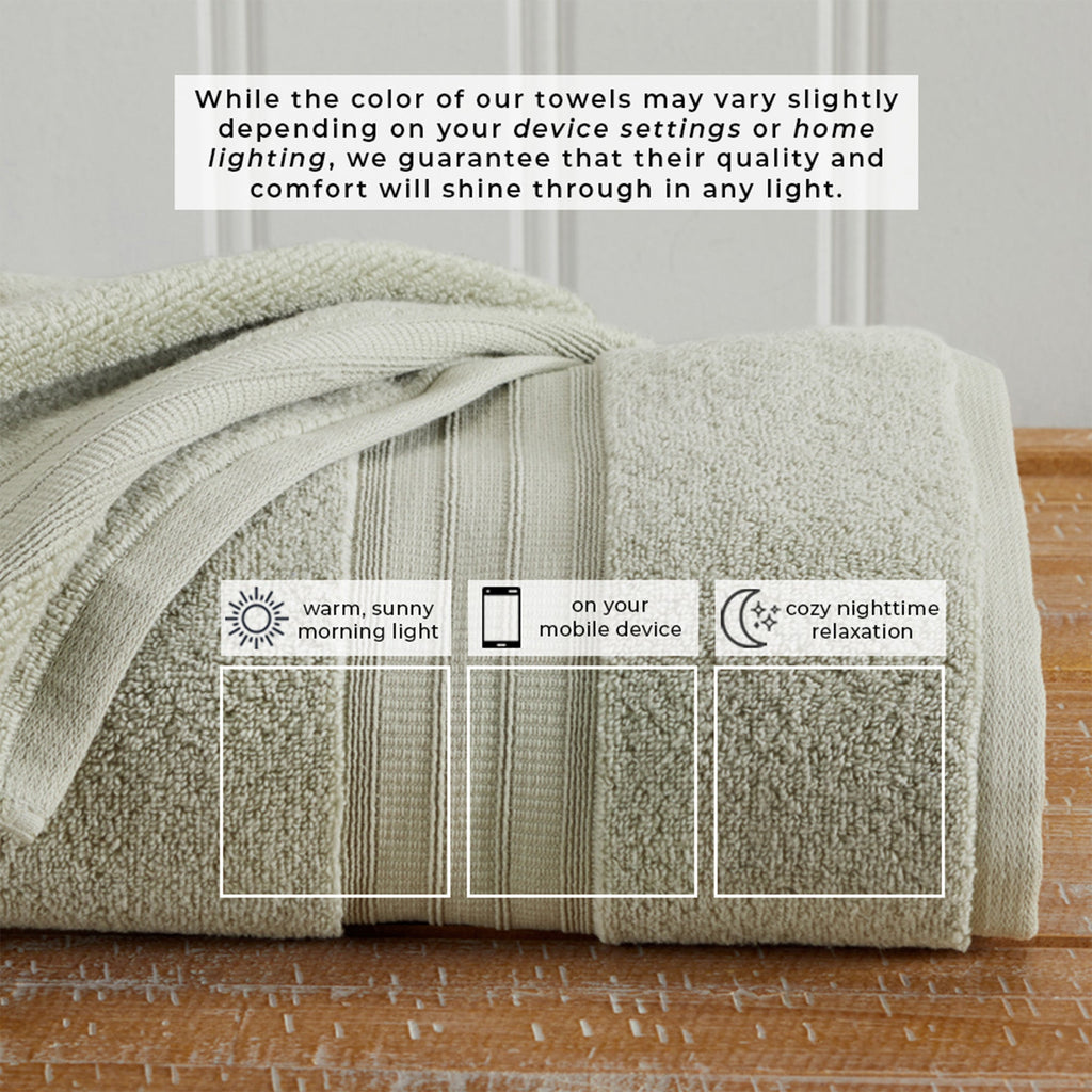 Cotton Premium Bath Towel Set - Chiara Collection