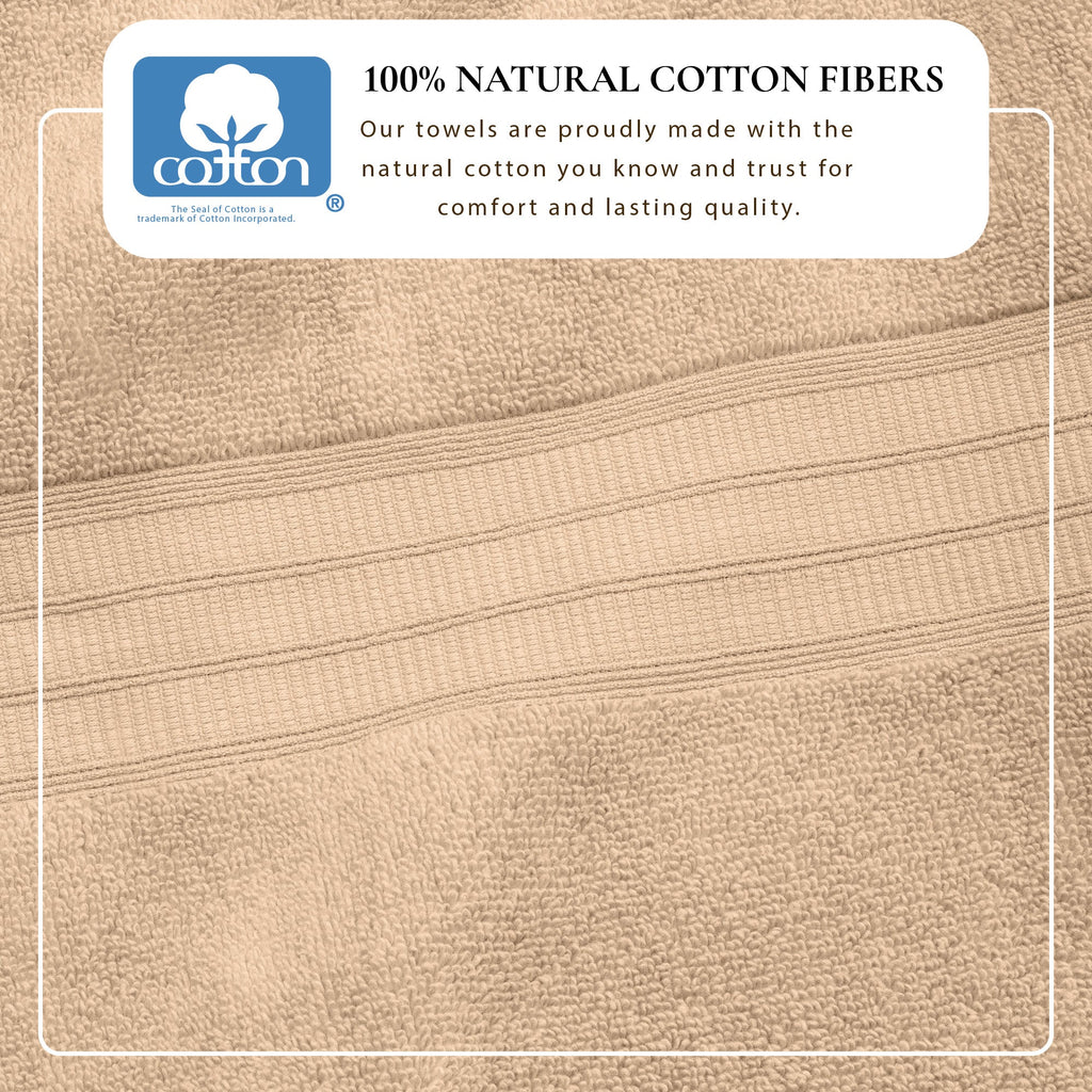 Cotton Premium Bath Towel Set - Chiara Collection