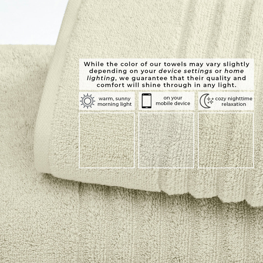 Combed Cotton Bath Towel Set - Karina Collection