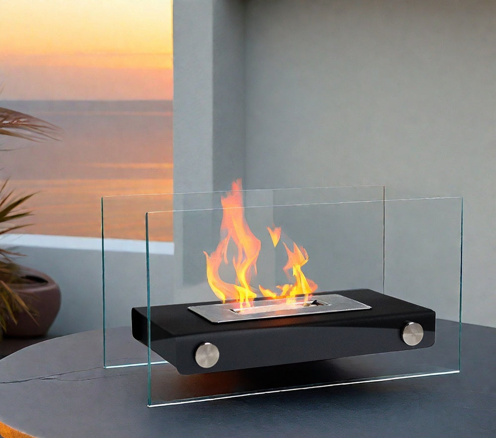 Tabletop ethanol fireplace