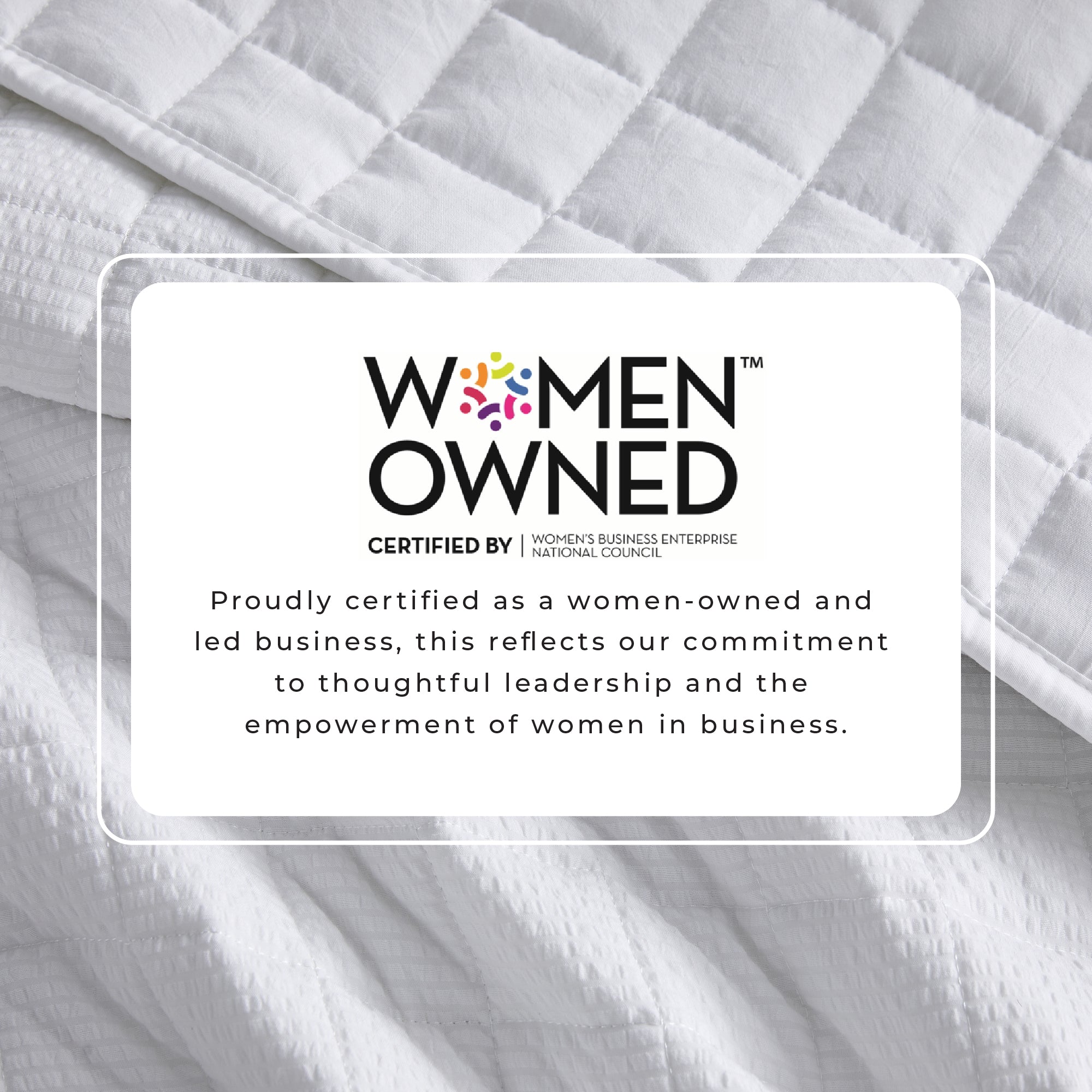 Box-Stitched Quilt Set - Seersucker Collection