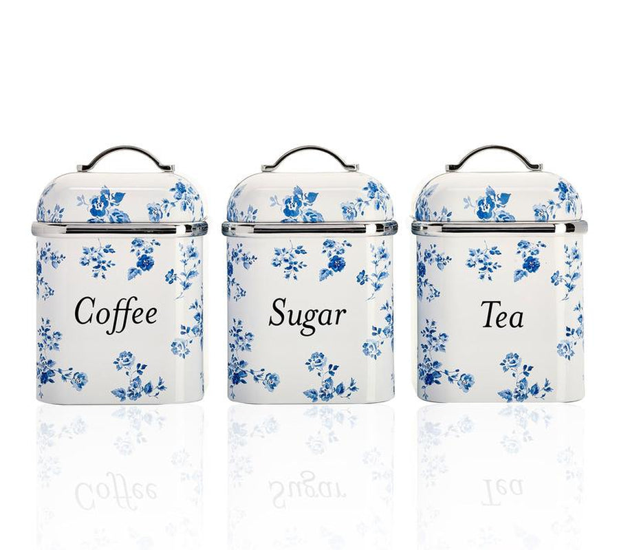 Laura Ashley 3Pc Canister Set
