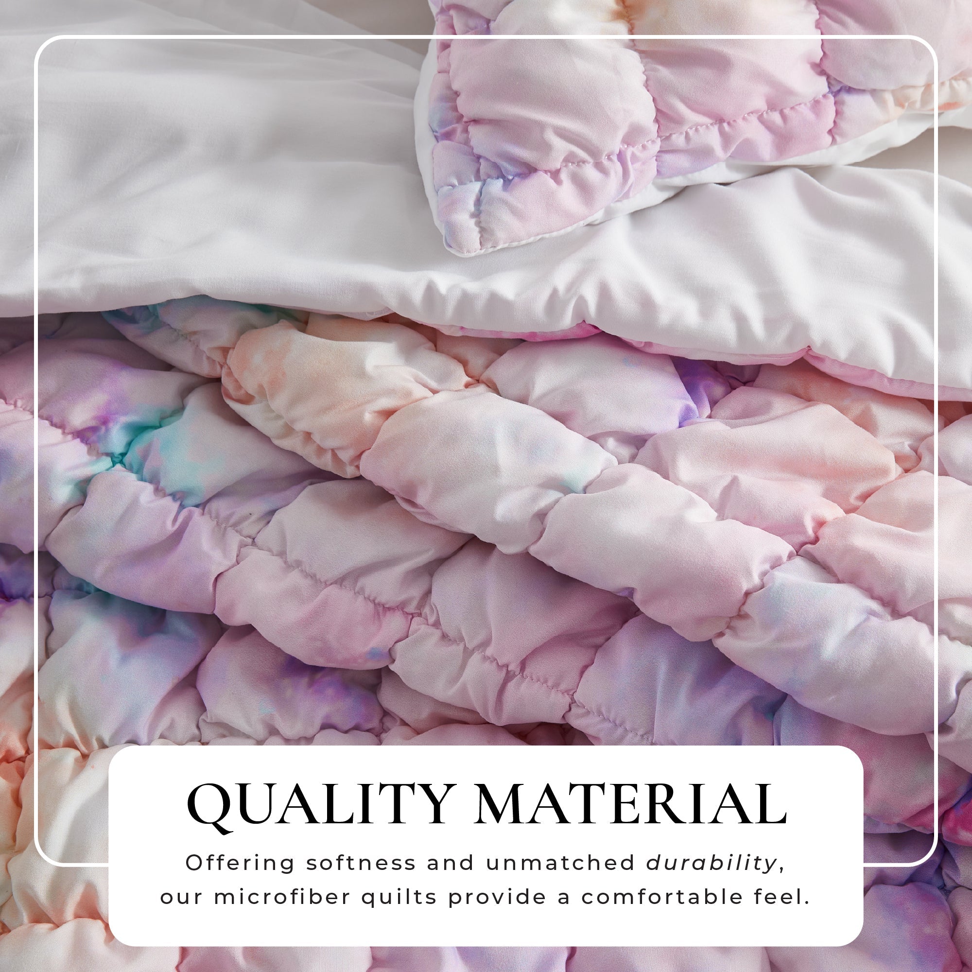 Puff Marshmallow Quilt Set - Marshmallow Collection