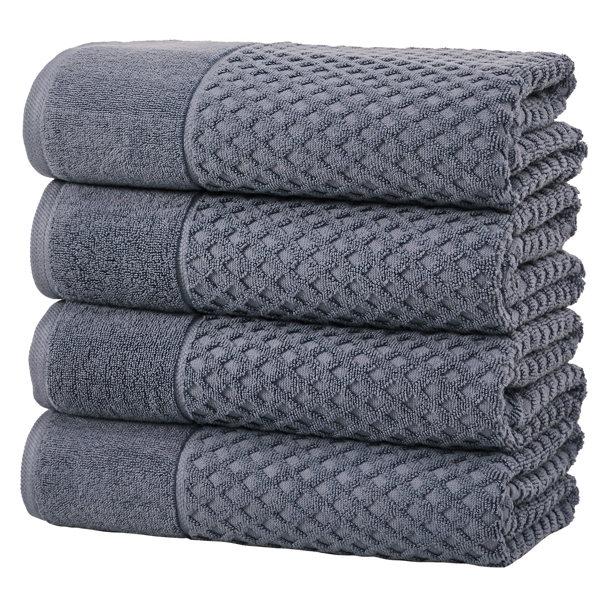 Cotton Diamond Bath Towel Set - Grayson Collection