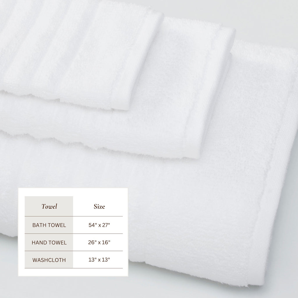 Combed Cotton Bath Towel Set - Karina Collection