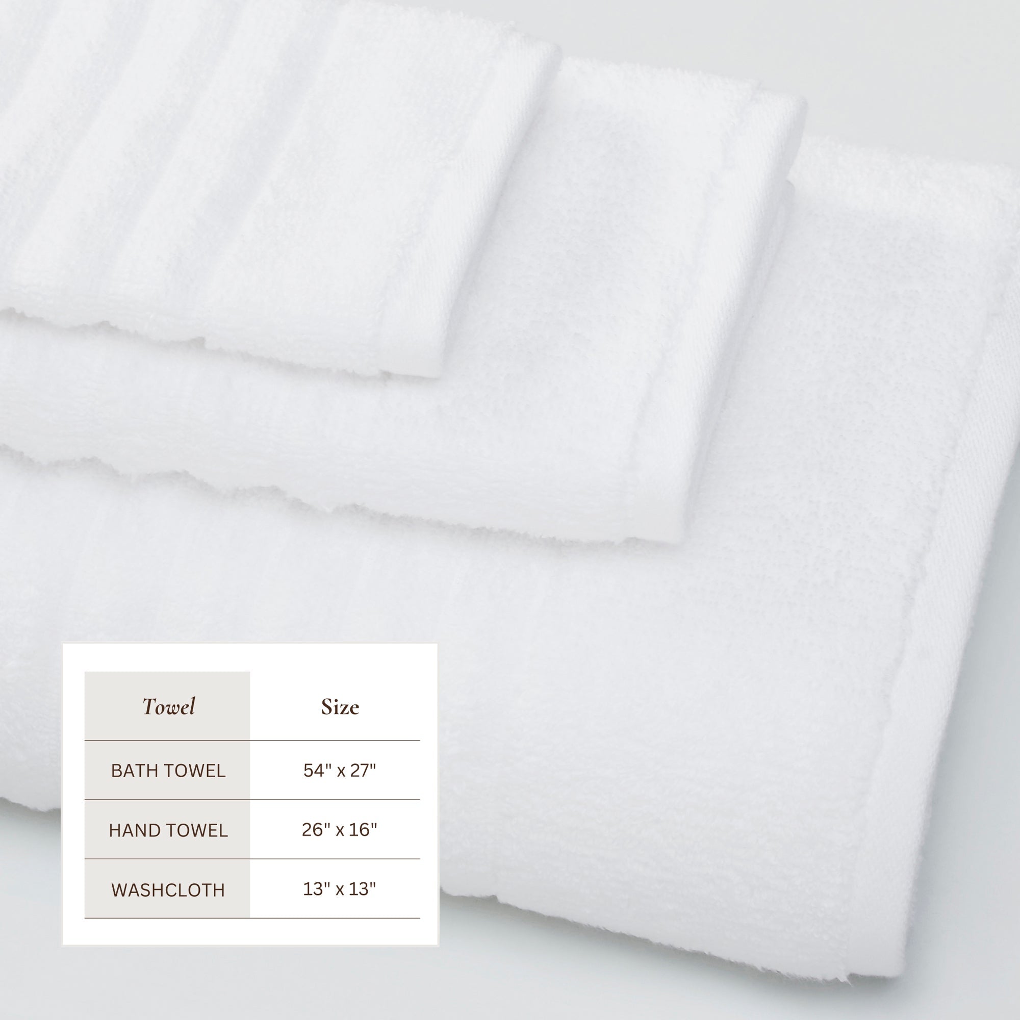 Combed Cotton Bath Towel Set - Karina Collection