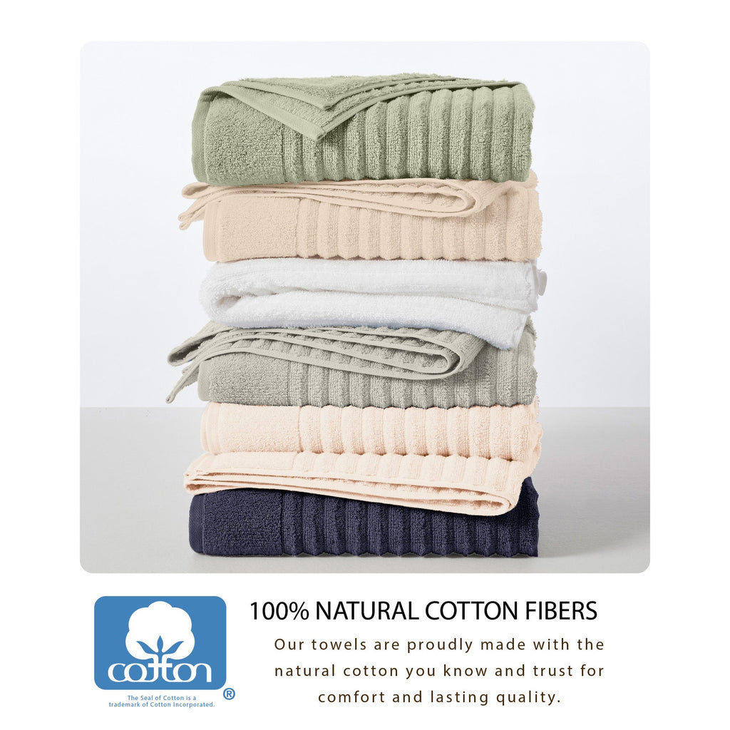 Combed Cotton Bath Towel Set - Karina Collection